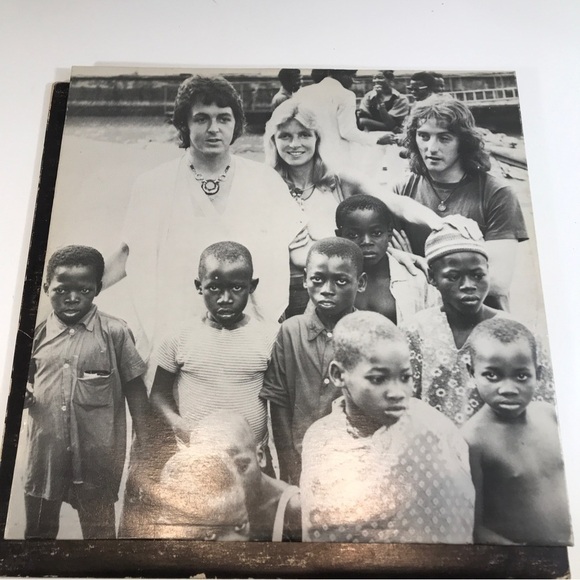 BAND on the Run Paul MaCartney & Wings with Original Poster Tested 1973 - Picture 9 of 11